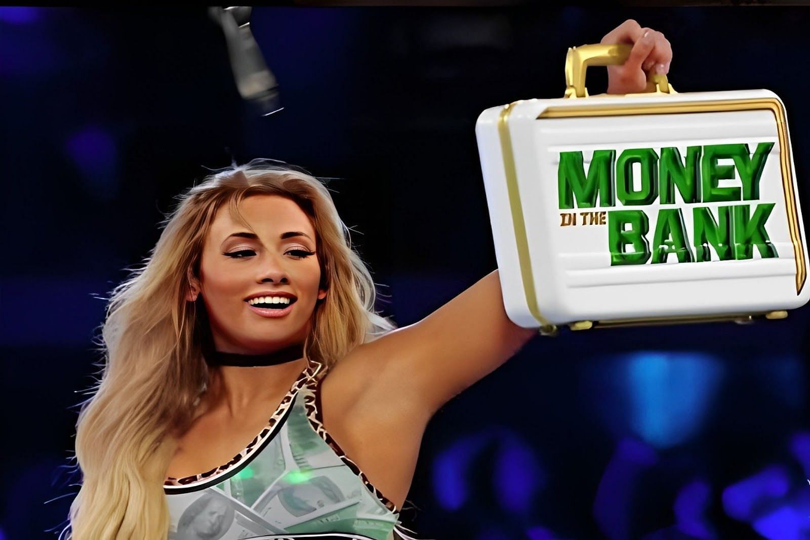 Who was the first man to win Money in the Bank